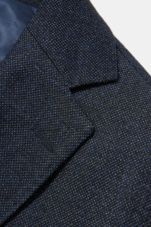 LACİVERT REGULAR FIT CEKET 4