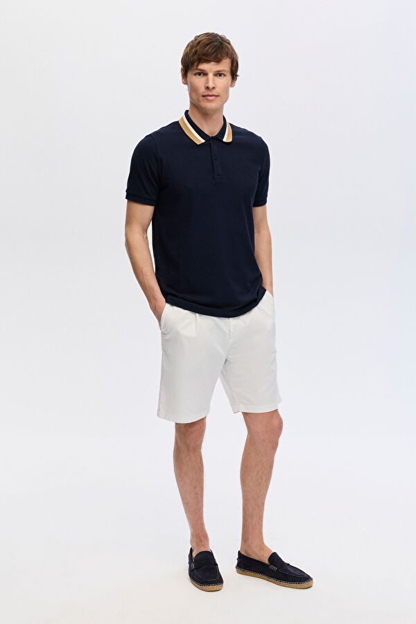 LACİVERT POLO YAKA T-SHİRT