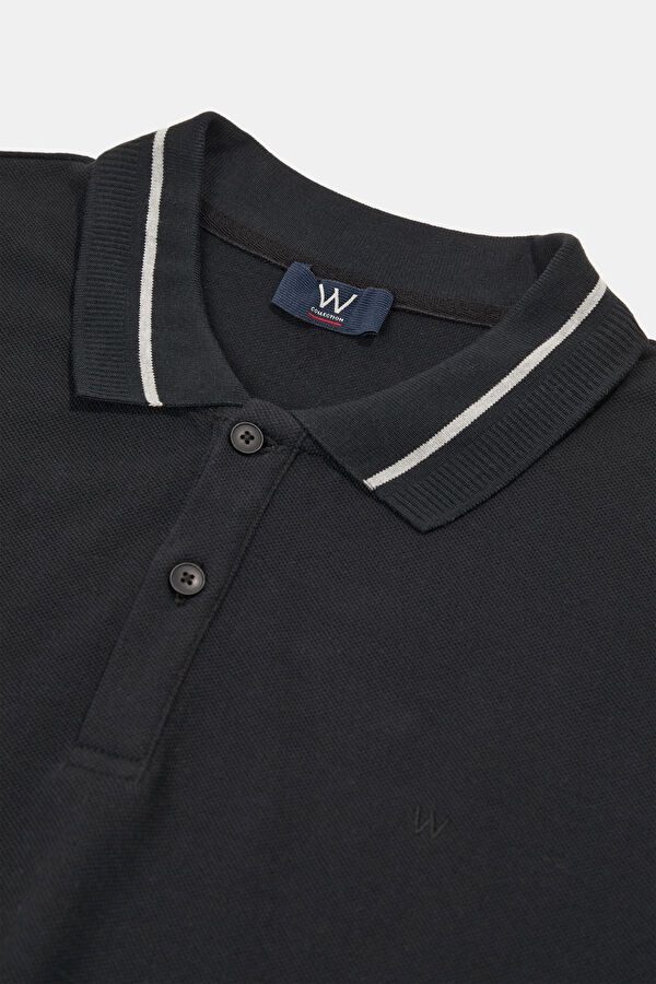 SİYAH POLO YAKA T-SHİRT 3