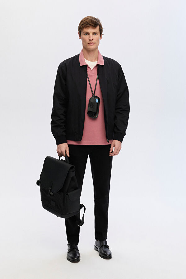 PEMBE POLO YAKA T-SHİRT 3