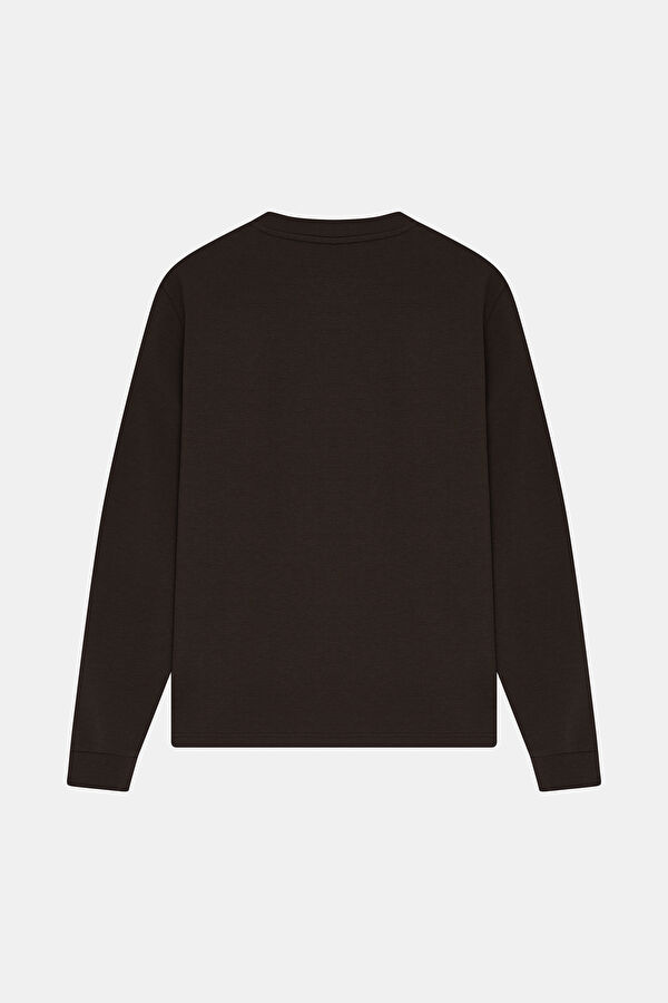 KAHVE PAMUK  SWEATSHİRT 4