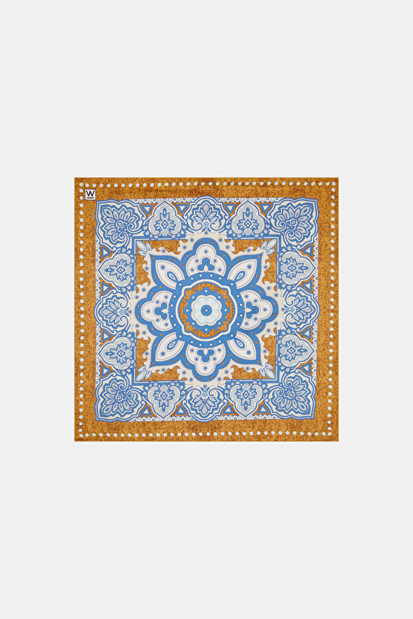DESENLİ İPEK MENDİL