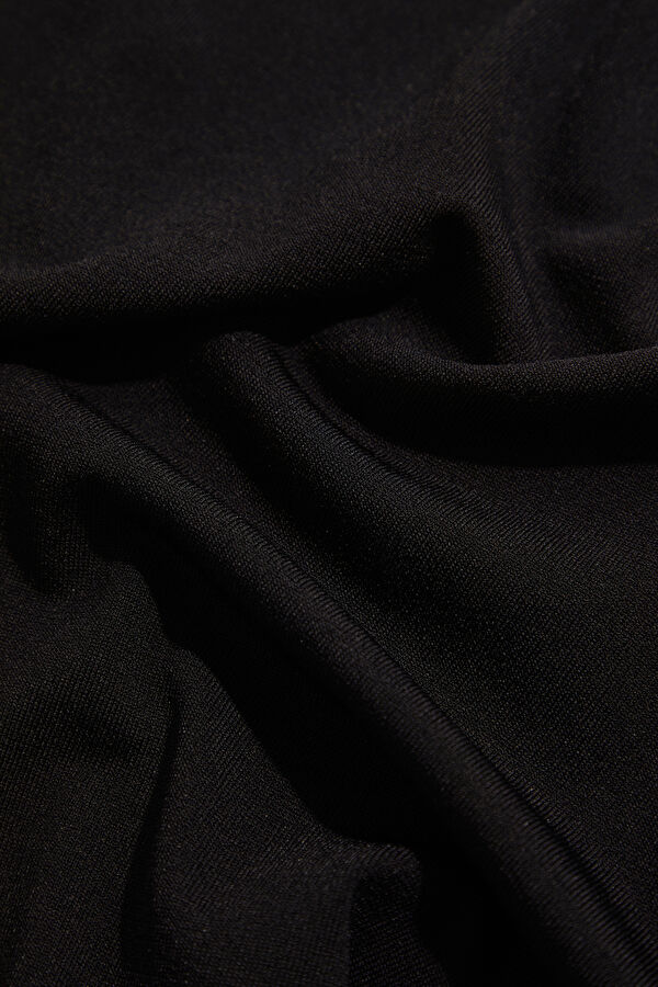 STANDART KALIP SİYAH POLO YAKA T-SHİRT 4