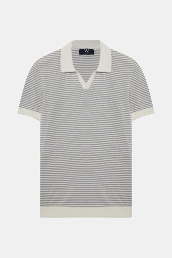 GRİ POLO YAKA T-SHİRT 4