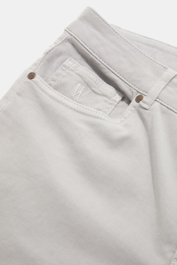 GRİ BORU PAÇA BEŞ CEP SPOR PANTOLON 4