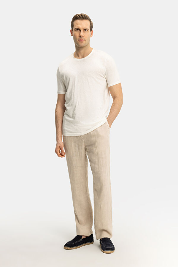 BEJ BORU PAÇA JOGGER SPOR PANTOLON