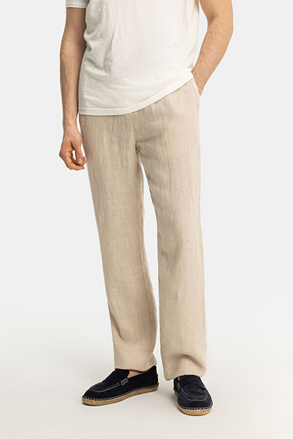 BEJ BORU PAÇA JOGGER SPOR PANTOLON 2