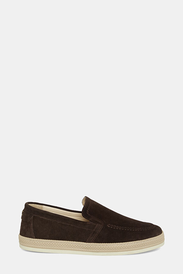 KAHVE SÜET LOAFER AYAKKABI