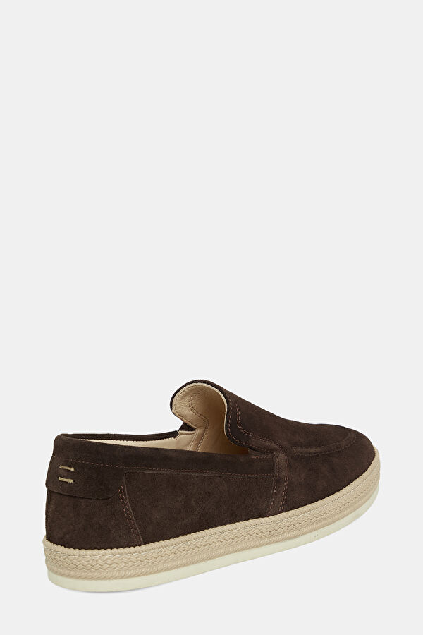 KAHVE SÜET LOAFER AYAKKABI 3