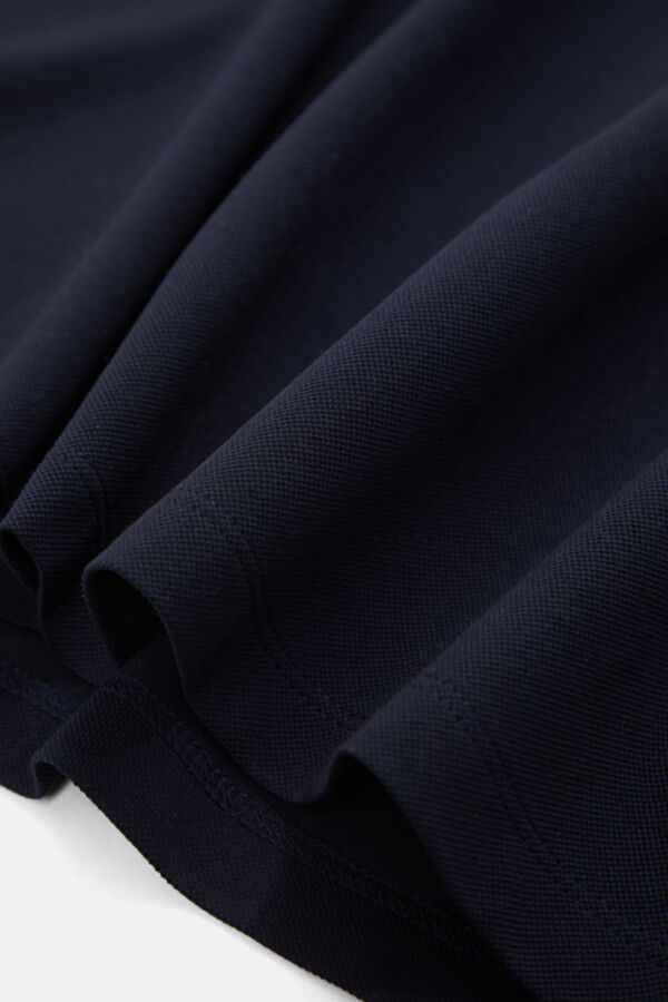 LACİVERT KISA KOLLU POLO YAKA T-SHIRT 4