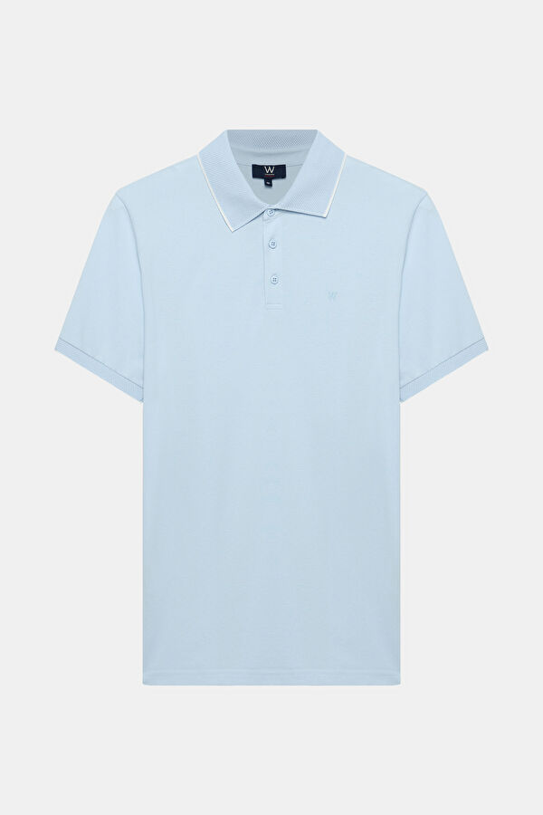MAVİ POLO YAKA T-SHİRT