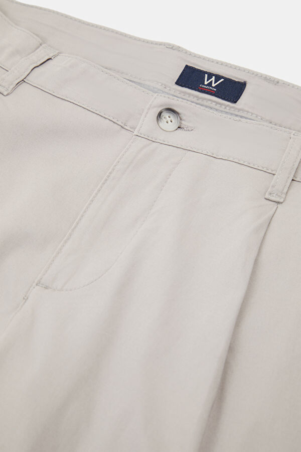 GRİ DAR PAÇA SPOR PANTOLON 3