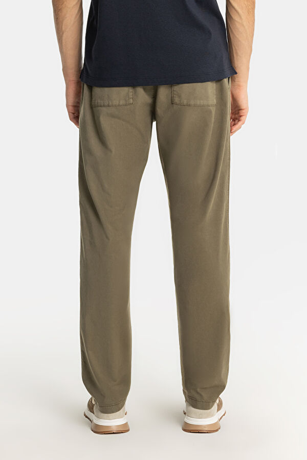 YEŞİL BORU PAÇA JOGGER SPOR PANTOLON 3