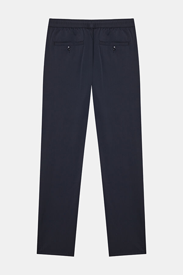 LACİVERT BORU PAÇA JOGGER SPOR PANTOLON 2