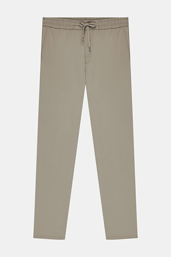 BEJ BORU PAÇA JOGGER SPOR PANTOLON 4