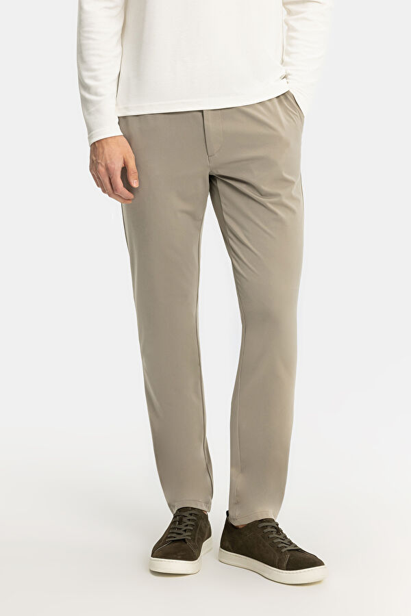 BEJ BORU PAÇA JOGGER SPOR PANTOLON 2