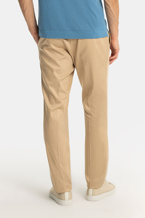 BEJ BORU PAÇA KLASİK SPOR PANTOLON 3