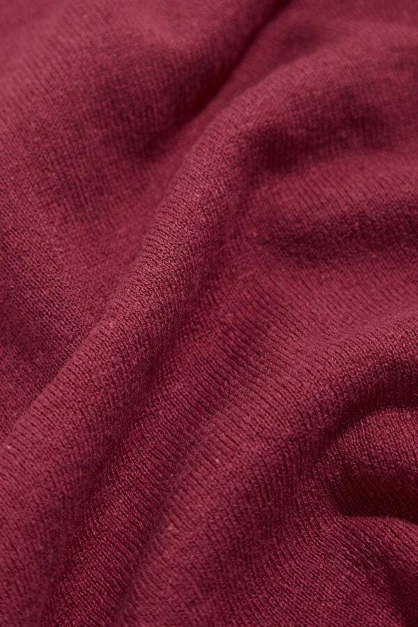 BORDO KETEN KARIŞIMLI TRİKO 4