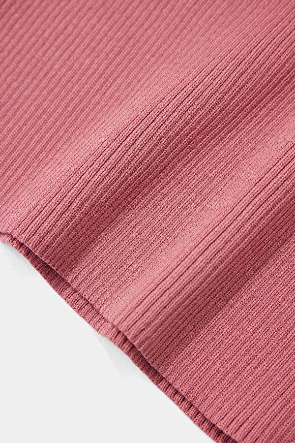 PEMBE KOLSUZ TRİKO 4